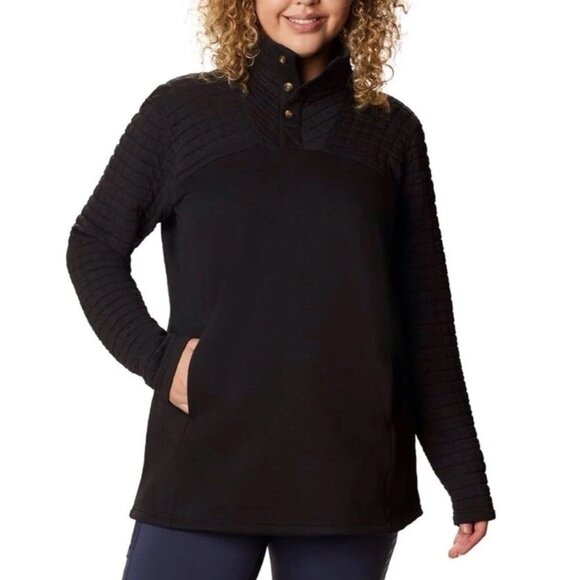 Columbia Sunday Summit II Tunic Women's XS Black Long Sleeve #J2784 - Picture 1 of 14